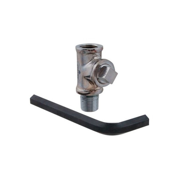 Tee, Rigid, Chrome, Leadfree For T&S Brass & Bronze Works